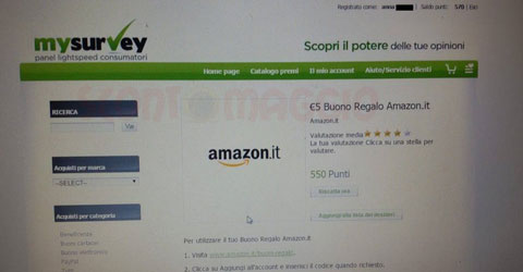 Come posso avere buoni Amazon gratis